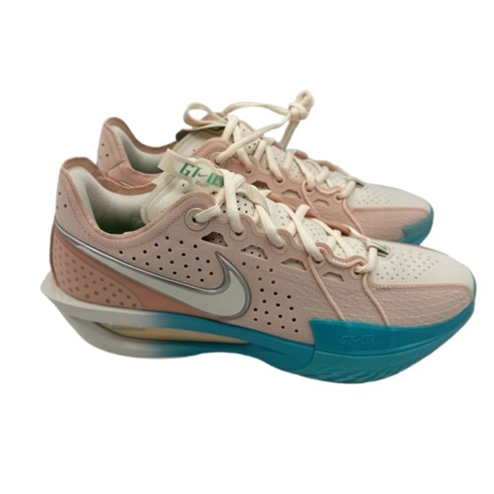 Nike Air Zoom GT Cut 3 Washed Coral Chalk‎ Sneakers Men's Size 9 US DV2913 601